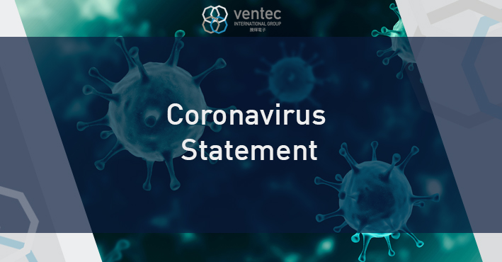 Coronavirus Crisis Statement by Ventec International Group image