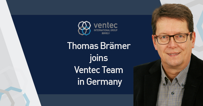 Thomas Brämer 加入Ventec擔任技術銷售代表，德國 image