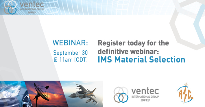 The definitive Webinar: IMS Material Selection image