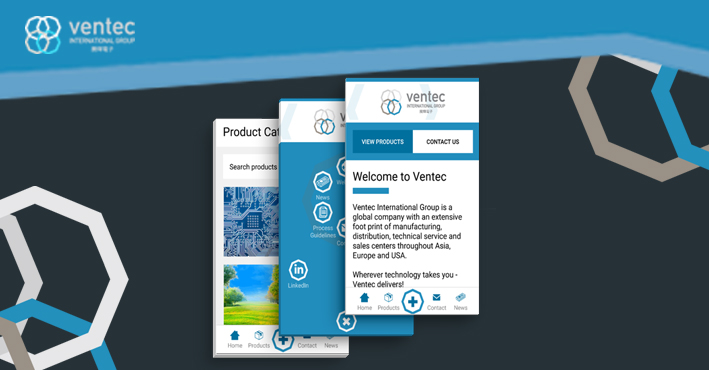Ventec launches latest mobile tec-APP image