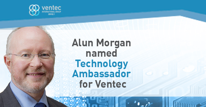 Alun Morgan named Technology Ambassador for Ventec image