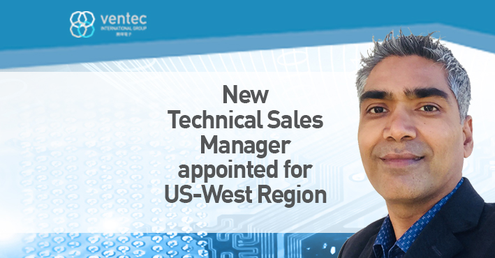 Sharad Ribadia joins Ventec as Technical Sales Manager US-West image