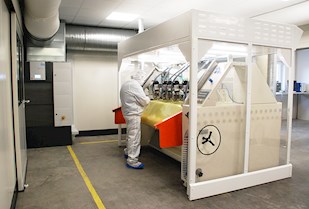 Ventec ISO 7 aerospace-standard prepreg & laminate clean-room facility in Germany