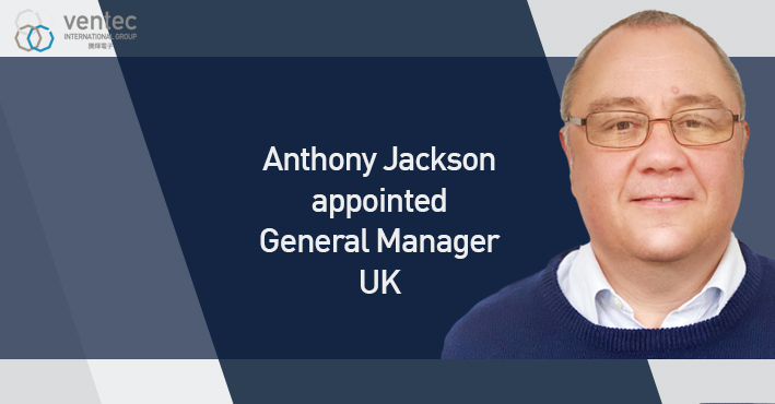 Ventec appoints Anthony Jackson as General Manager UK image